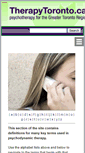 Mobile Screenshot of definitions.therapytoronto.ca