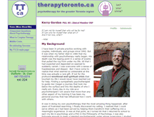 Tablet Screenshot of kerrygordon.therapytoronto.ca
